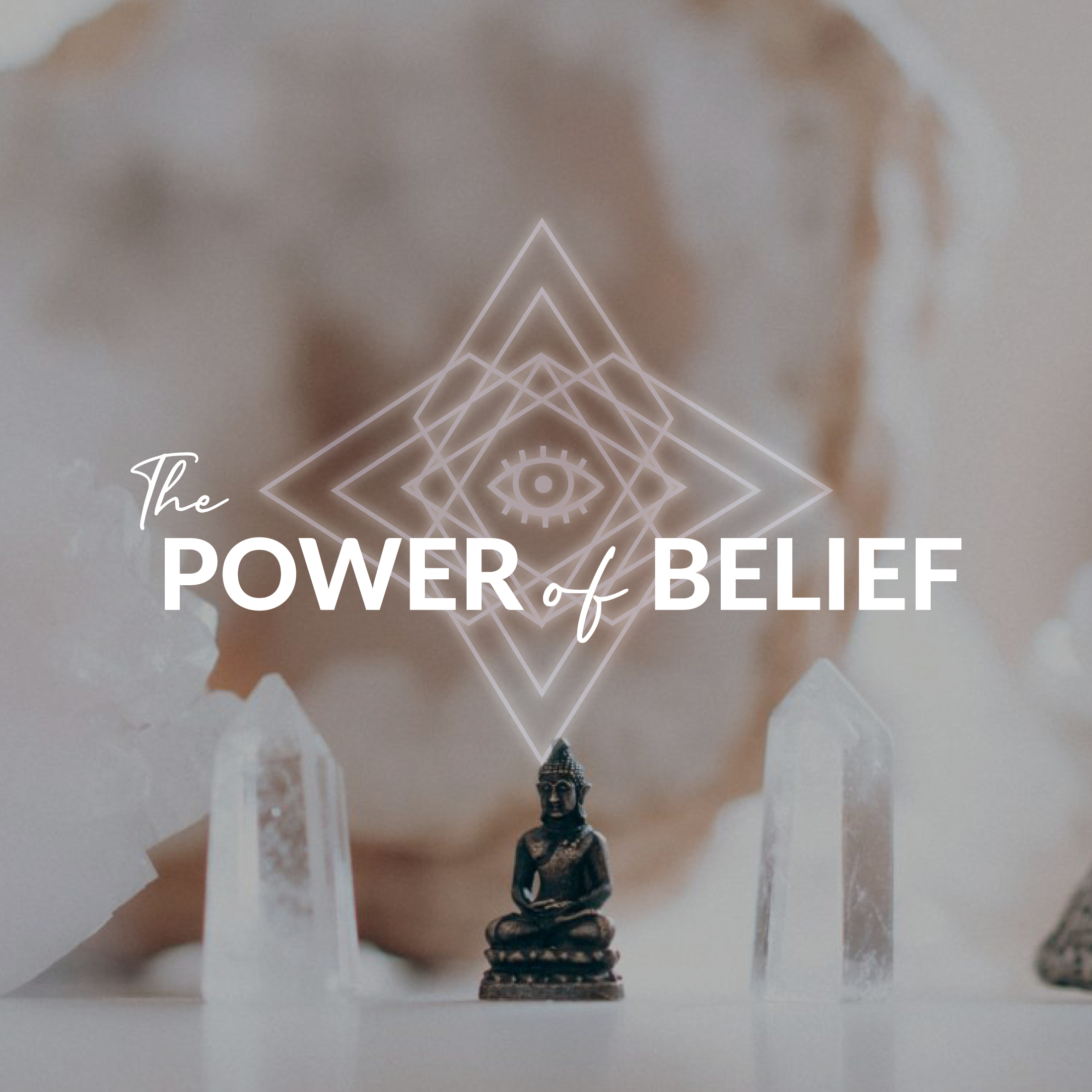 the power of belief logo design